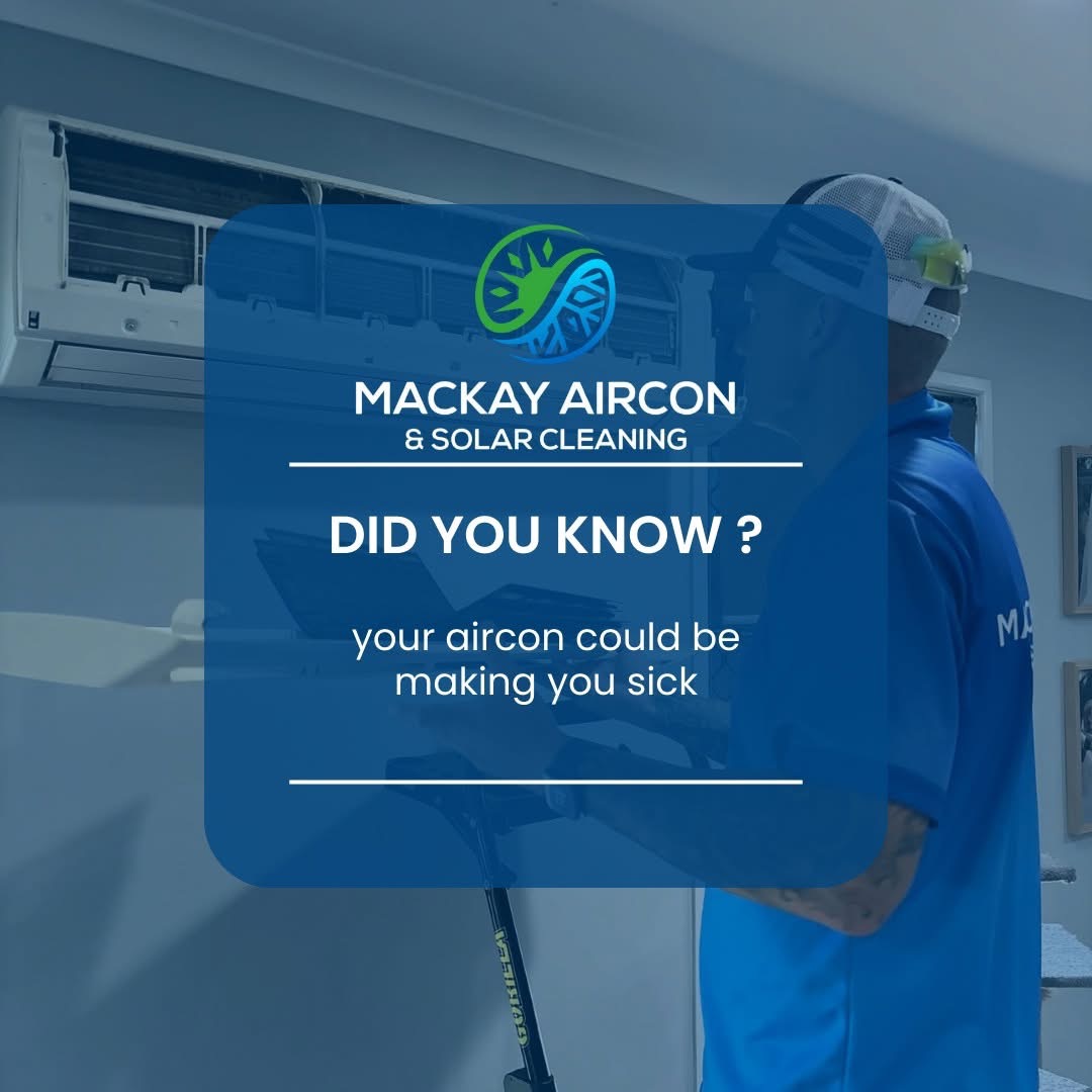 Poster asking whether your air conditioner could be making you sick